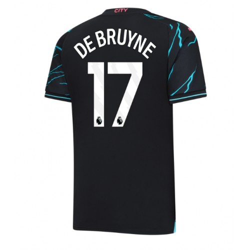 Maillot de foot Manchester City Kevin De Bruyne #17 Troisième 2023-24 Manches Courte